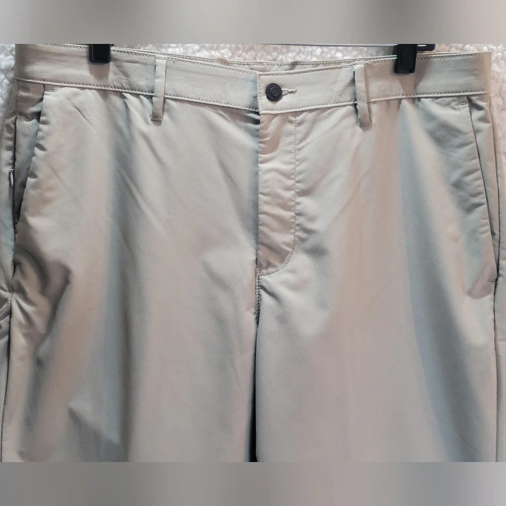 Banana Republic Size-36x34 Men's Tan Slacks Size Waist-18 Rise-12 Inseam-30.5